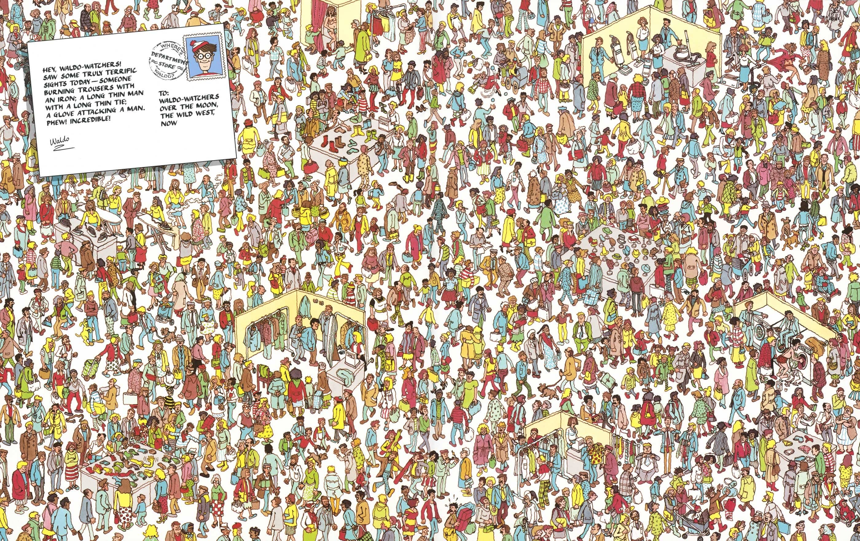 Where's Waldo? A photo tagging app.